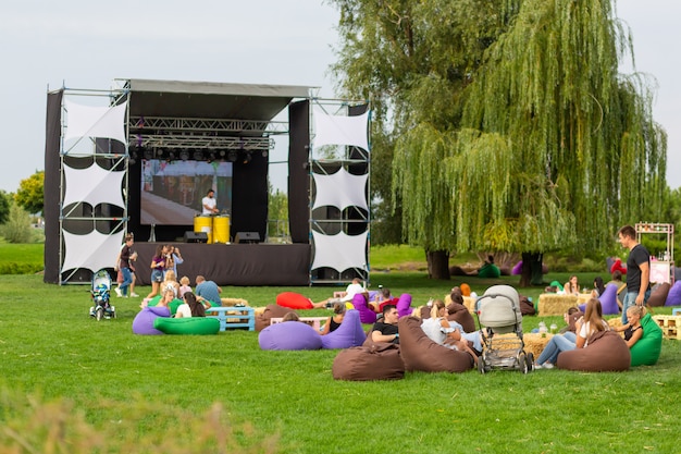 Multi-Zone Entertainment Garden
